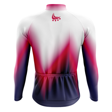 Jersey Ciclismo Manga Larga – Violeta Moderno